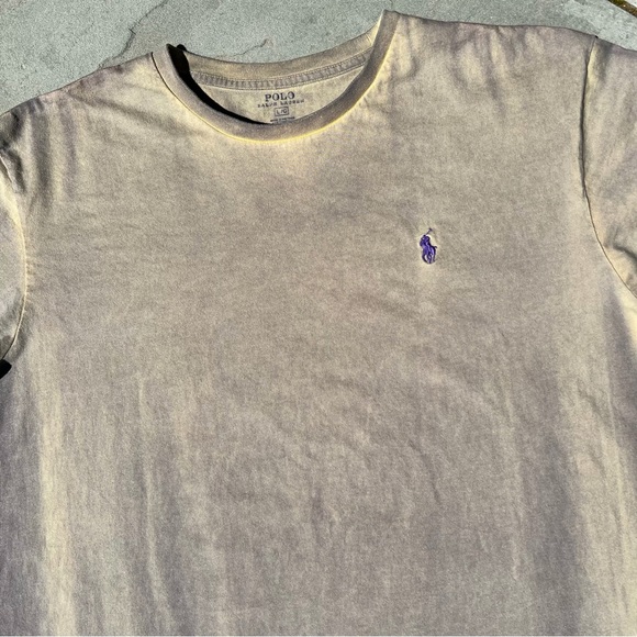 Overdyed Upcycled Polo Ralph Lauren T-Shirt - Picture 5 of 9
